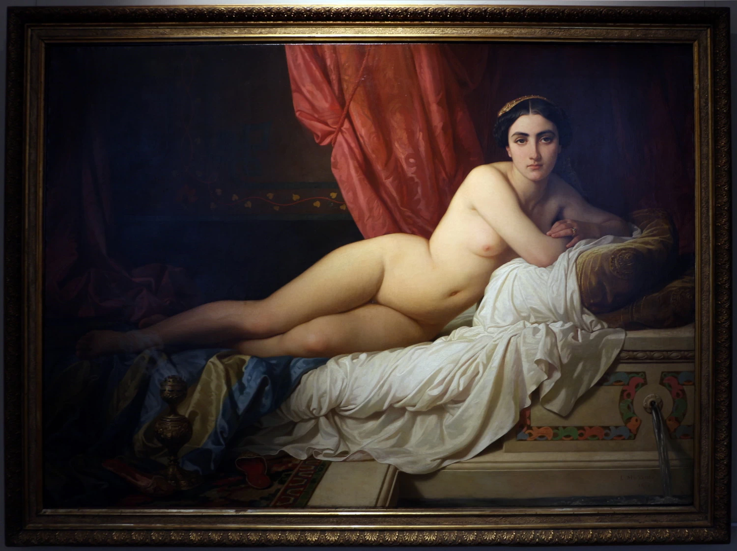 Odalisca, 1862 - Civica galleria d'arte moderna, Milano